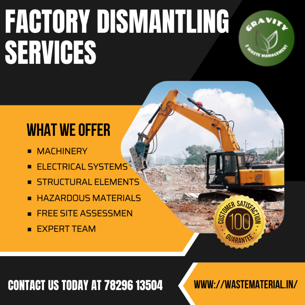 Factory Dismantling Services in Bangalore
